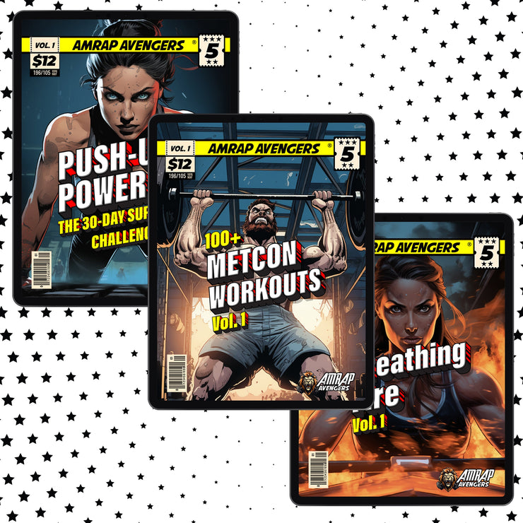 Metcon, Push Up Power Up and Breathing Fire Bundle