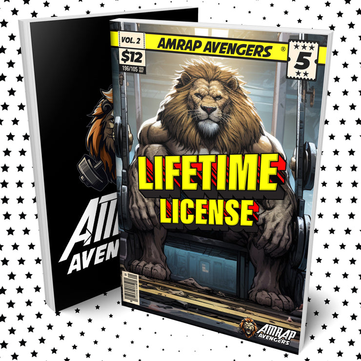 AMRAP Avengers Lifetime License