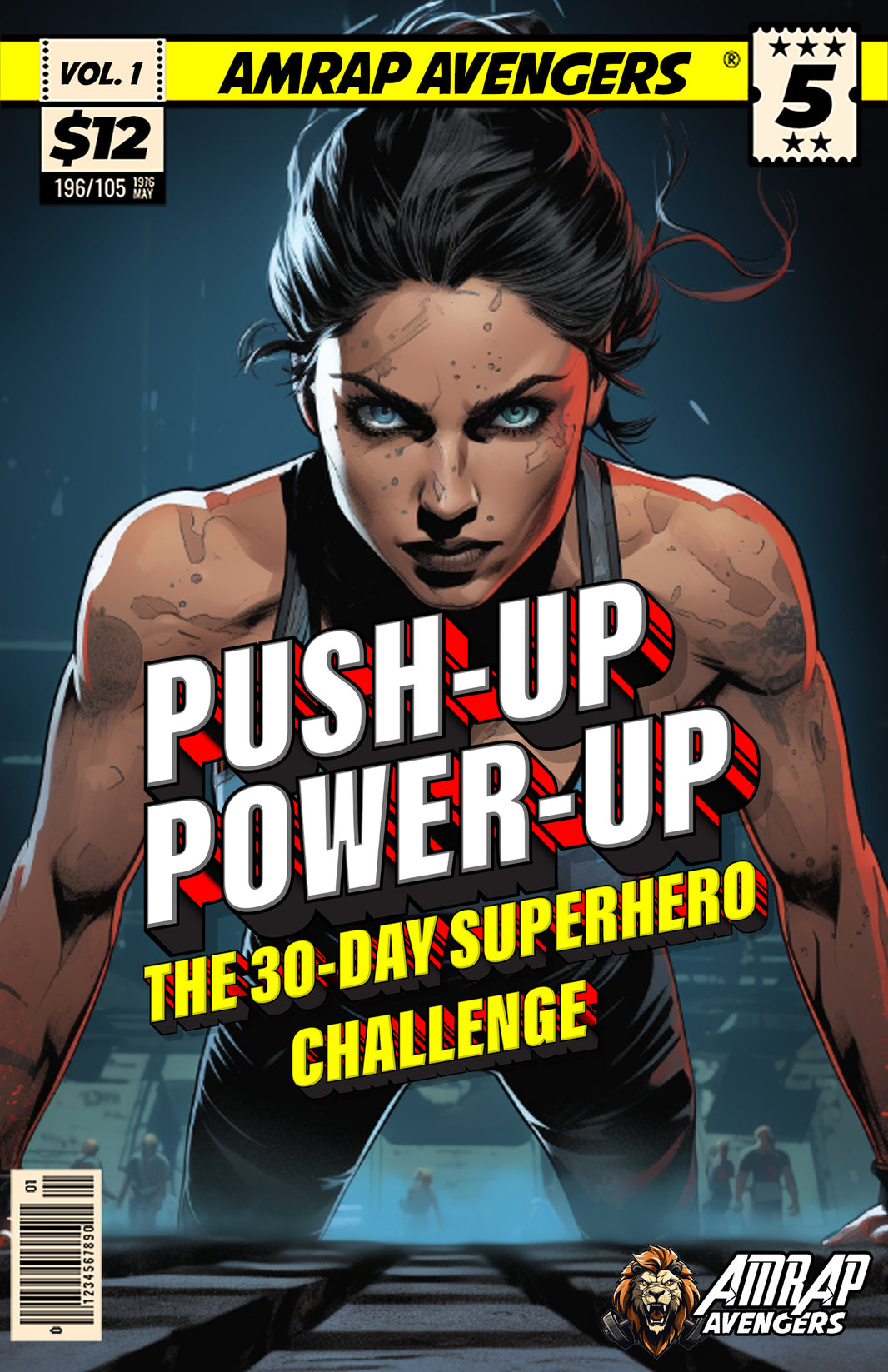 Push-Up Power-Up: The 30 Day Superhero Challenge (Paperback)